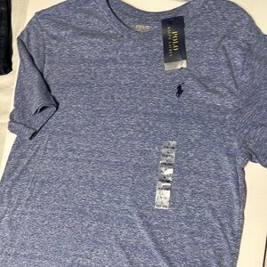 Polo by Ralph Lauren Blue Heathered Short Sleeve Tee